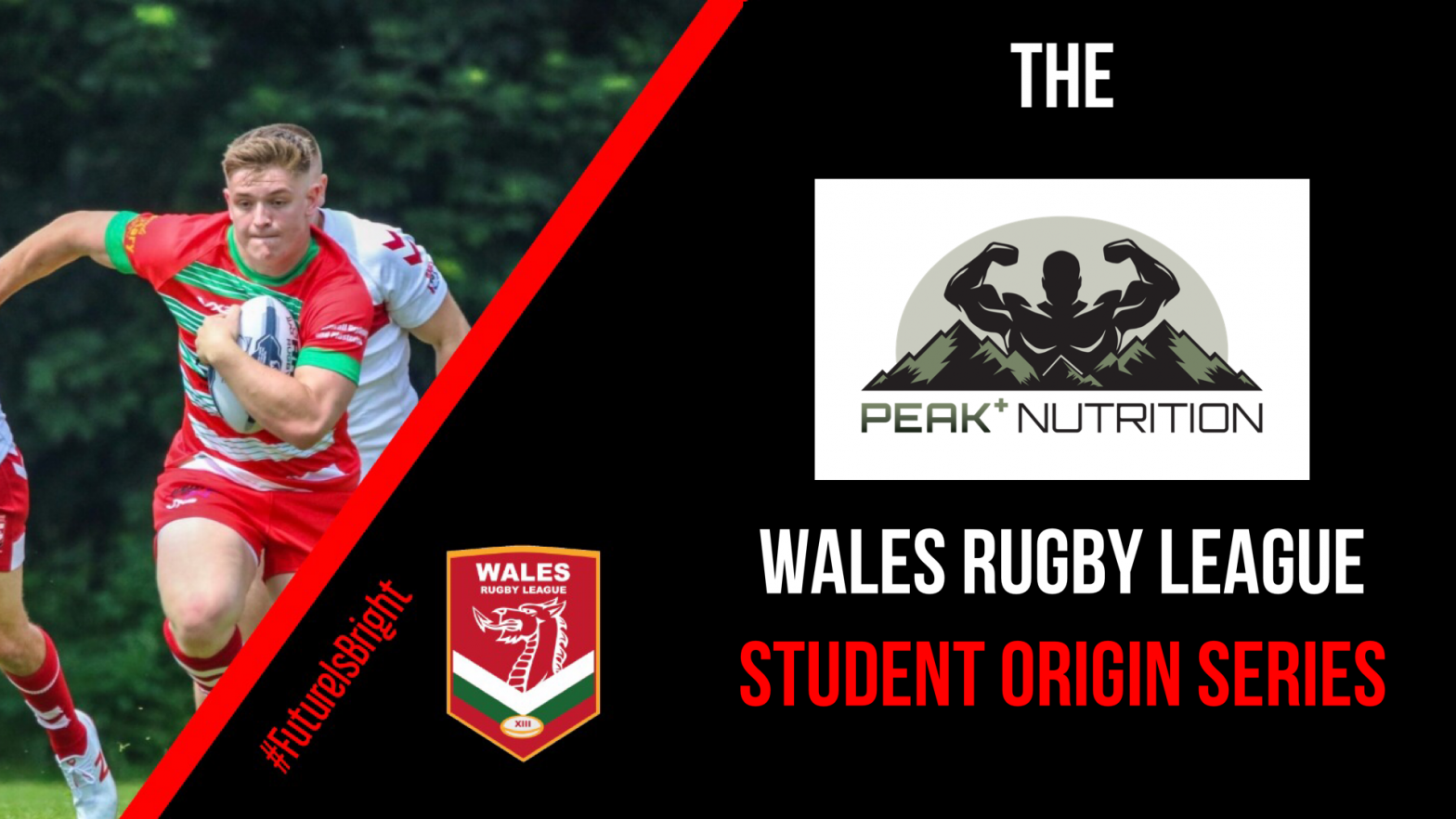 The Peak+ Nutrition to sponsor Wales Rugby League Student origin series