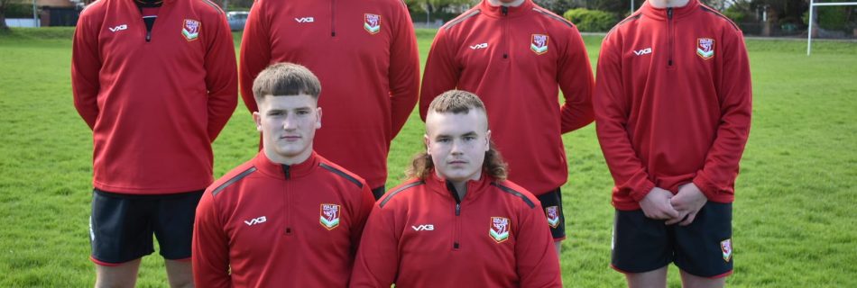 The six players who are part of the Dragons Elite Performance squad in 2023.