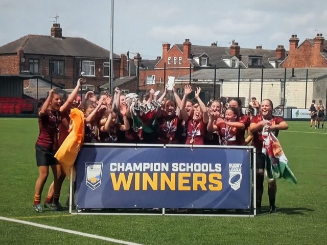 Year 7 Girls Champion Schools Final – Ysgol Gyfun Gymraeg Plasmawr 28 Castleford Academy 10